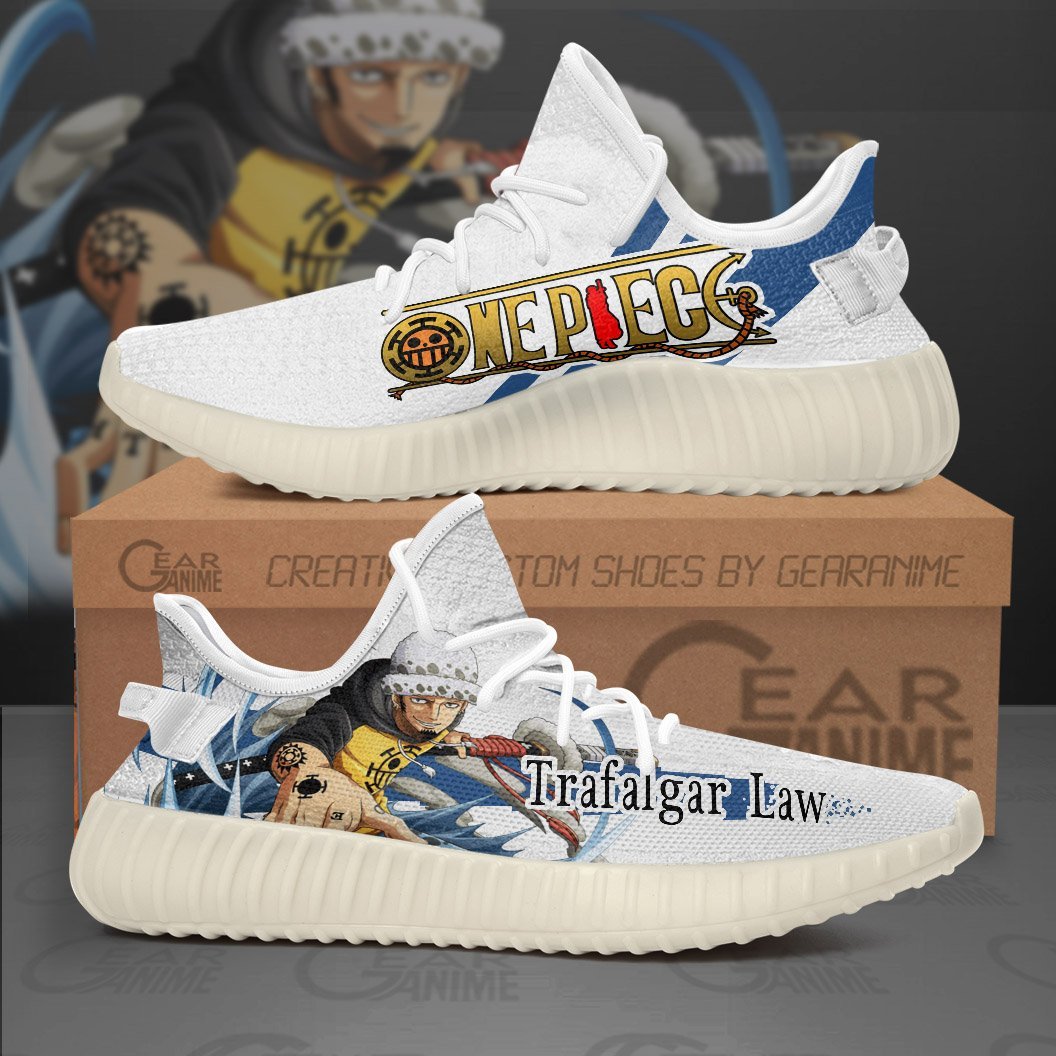 Trafalgar Law Shoes One Piece Custom Anime Shoes TT10 Men / US6 Official One Piece Merch