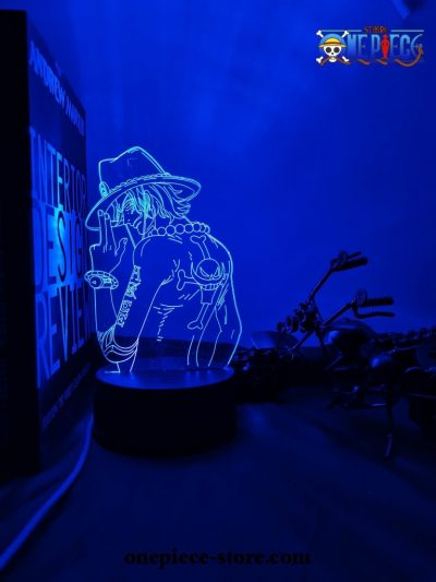 One Piece Portgas D. Ace 3D Illusion Light Led Lamp