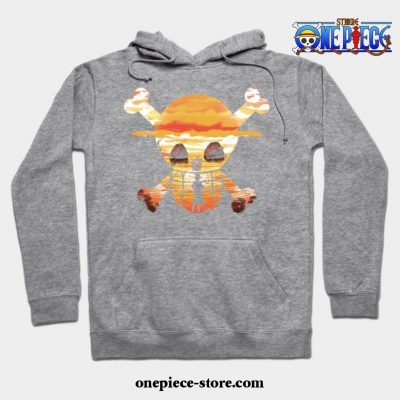 Straw Hat Crew Hoodie Gray / S