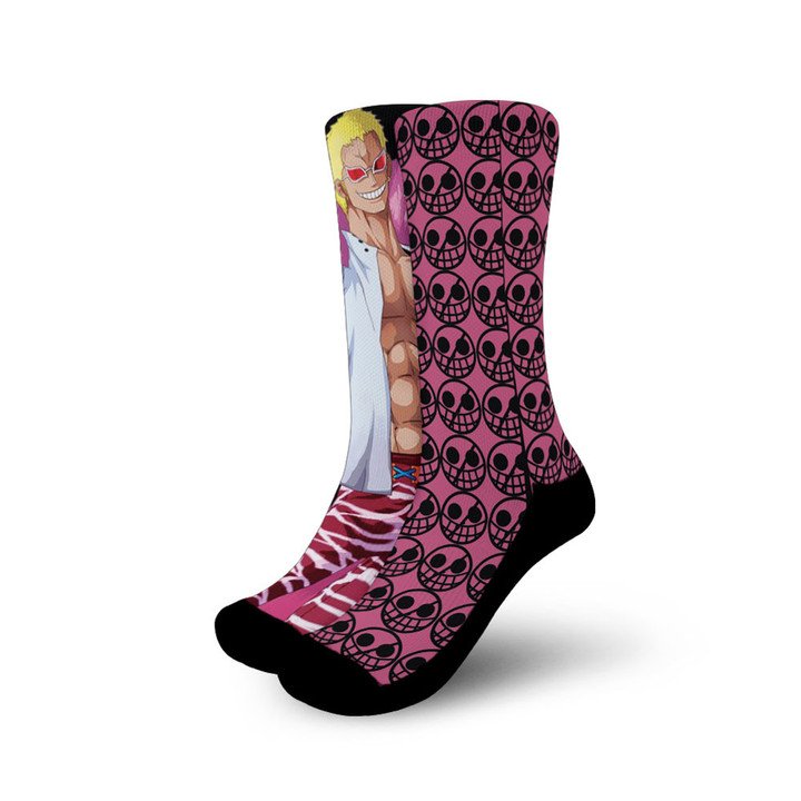Donquixote Doflamingo Socks One Piece Custom Anime Socks