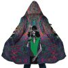 Trippy Hippie Trip Brook One Piece AOP Hooded Cloak Coat MAIN Mockup - One Piece Store