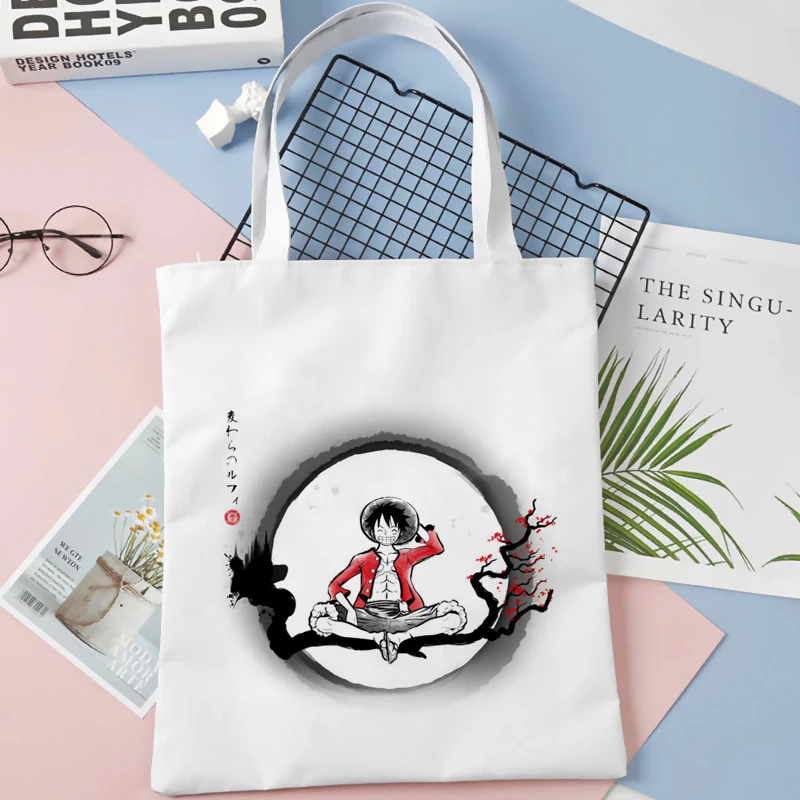 One Piece shopping bag shopper bolsas de tela reusable bolso jute bag bag shoping bolsas reutilizables 9 - One Piece Store