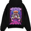 BUGGEX A.black hoodie flat back design - One Piece Store