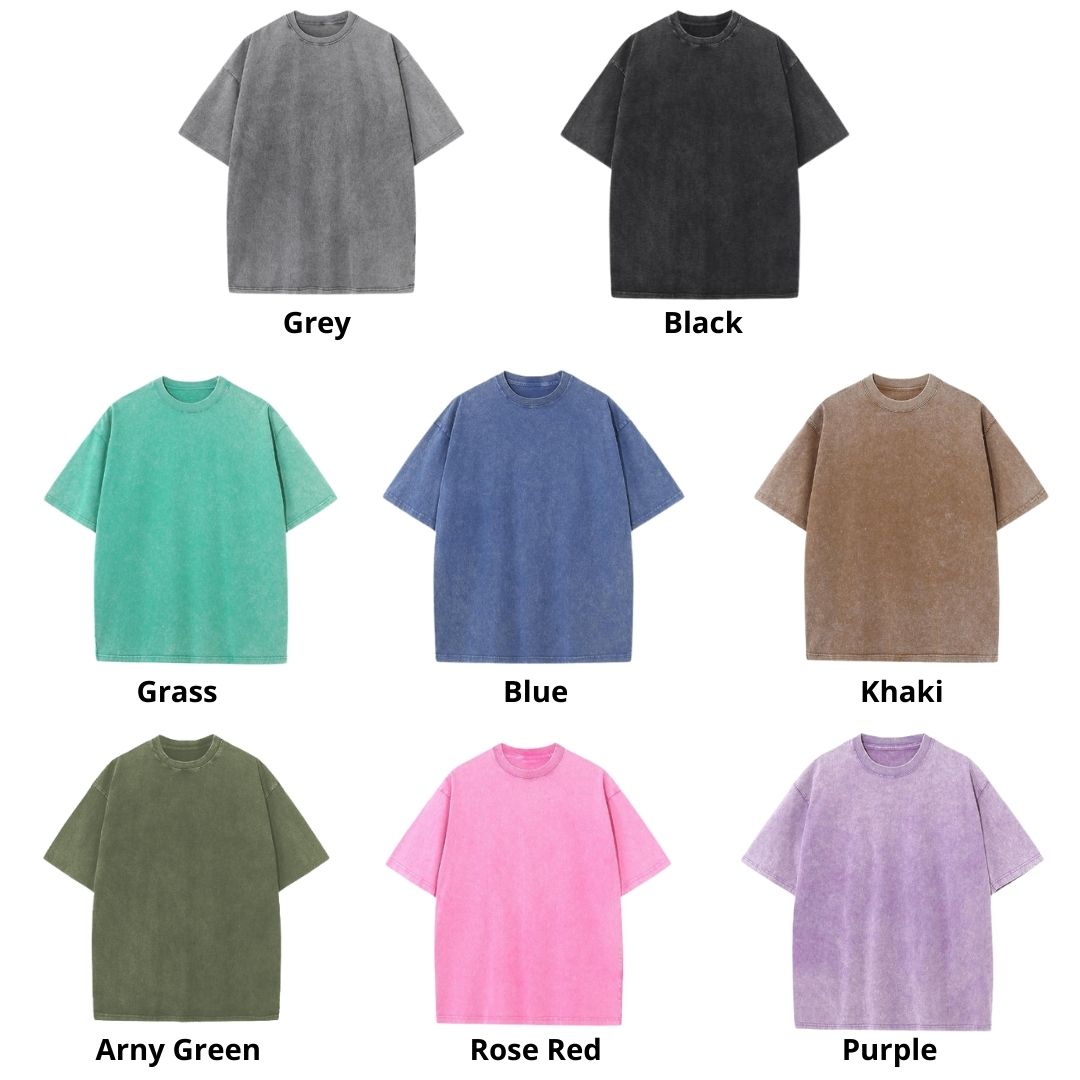 Mineral Wash T Shirt Color - One Piece Store
